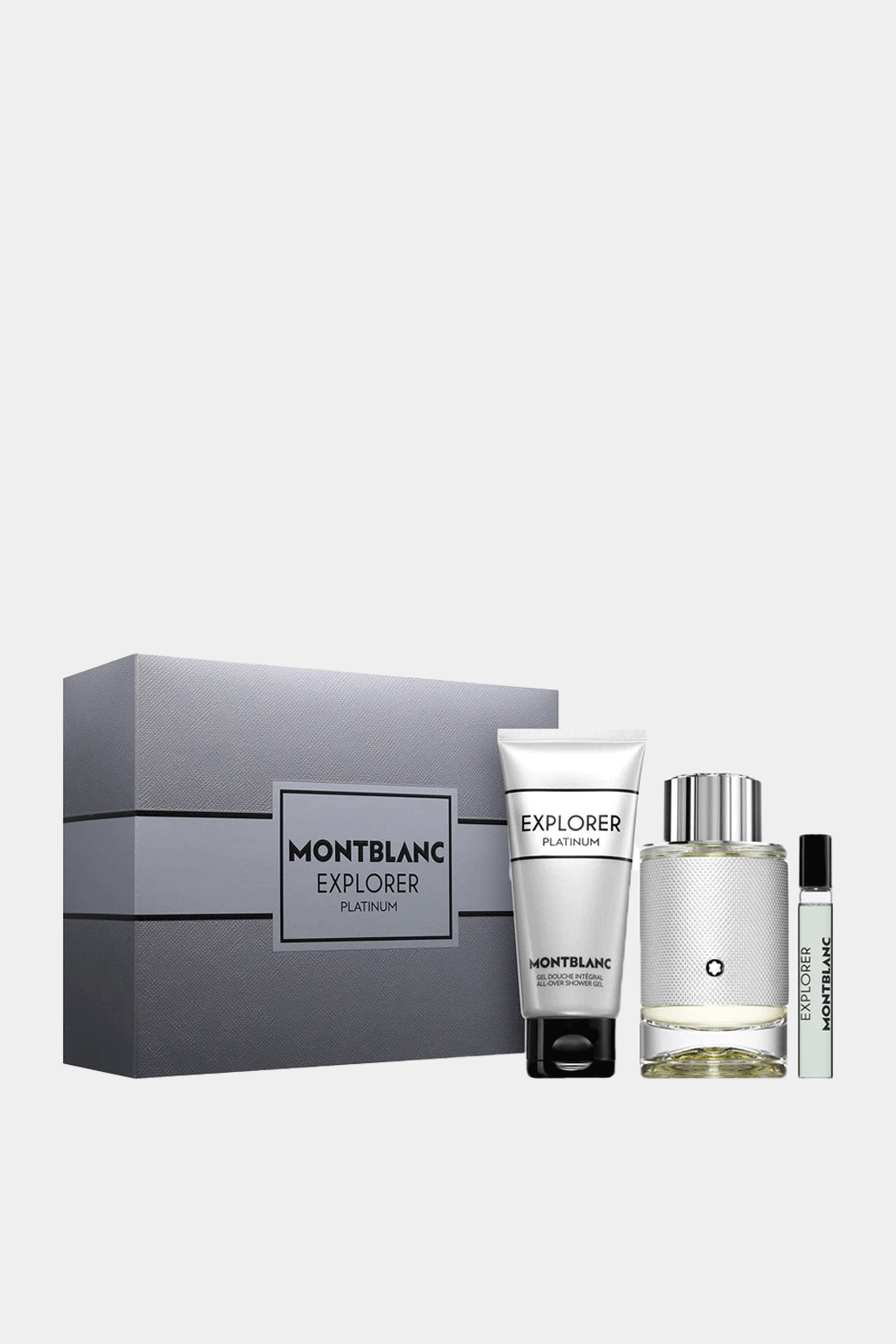 Mont Blanc Explorer - Platinum Eau De Parfum Gift Set