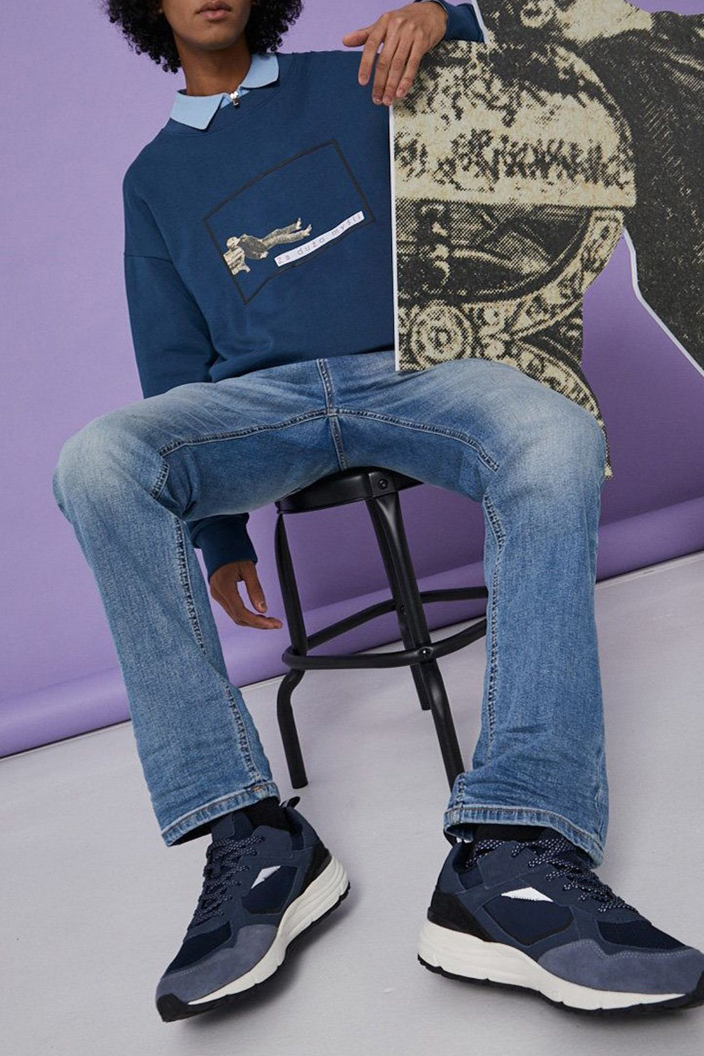 Medicine - Men's knitted sweatshirt