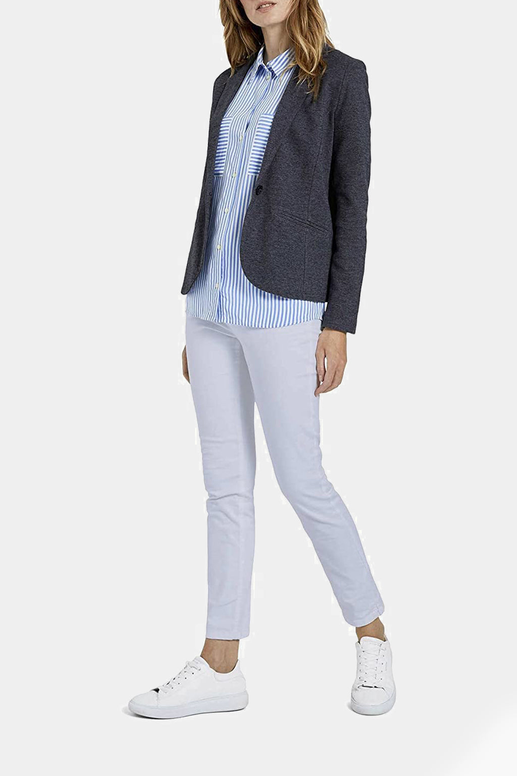 Tom Tailor - Vertical Blouse Printed Stripe