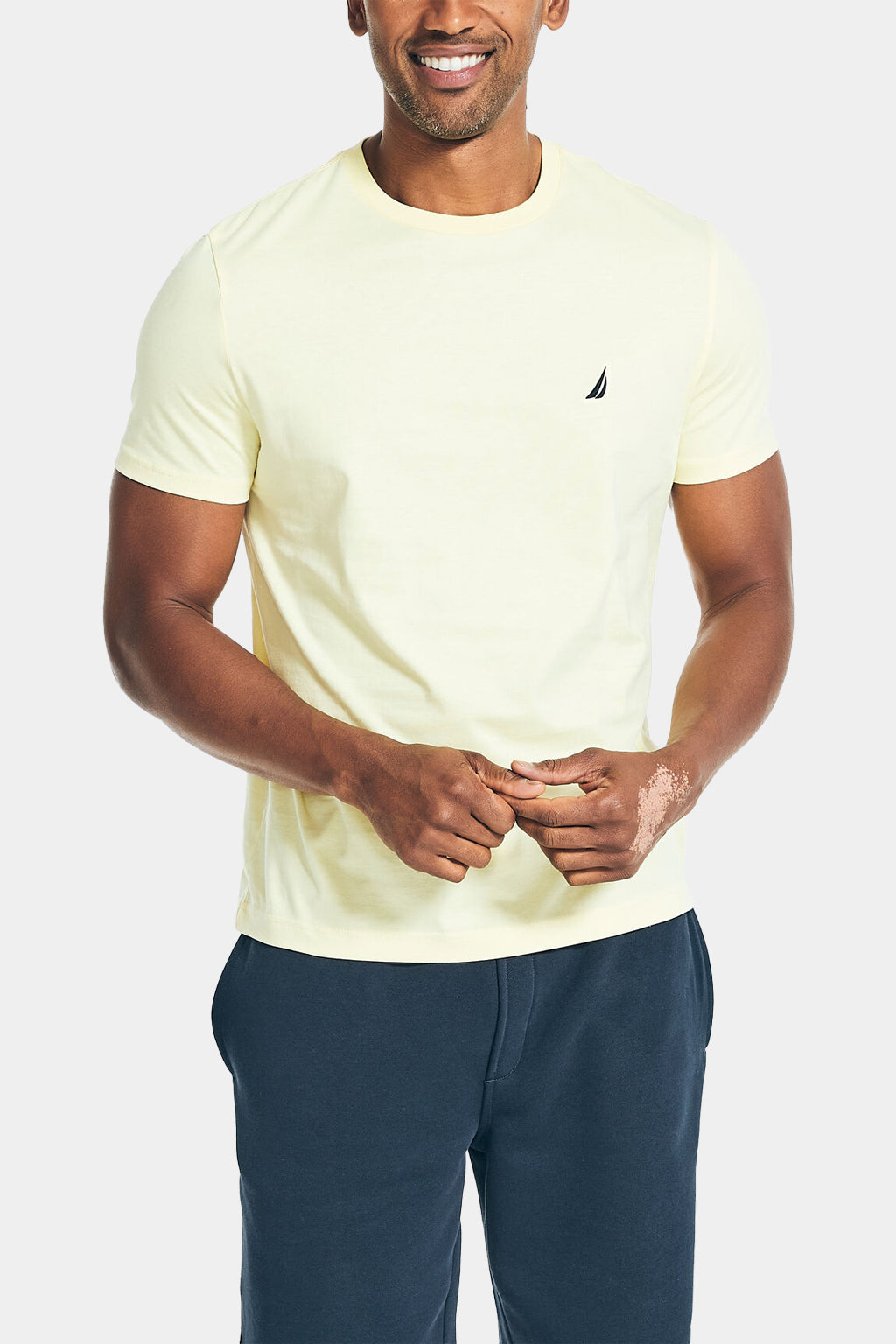 Solid Short Sleeve Round neck Tee T-Shirt
