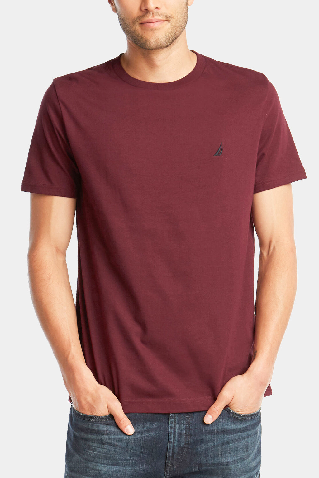 Solid Short Sleeve Round neck Tee T-Shirt