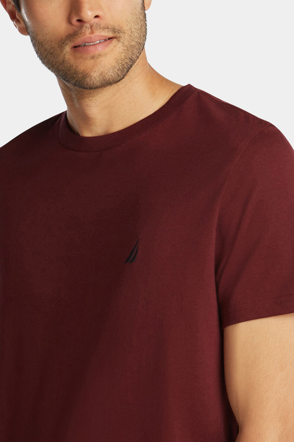 Solid Short Sleeve Round neck Tee T-Shirt