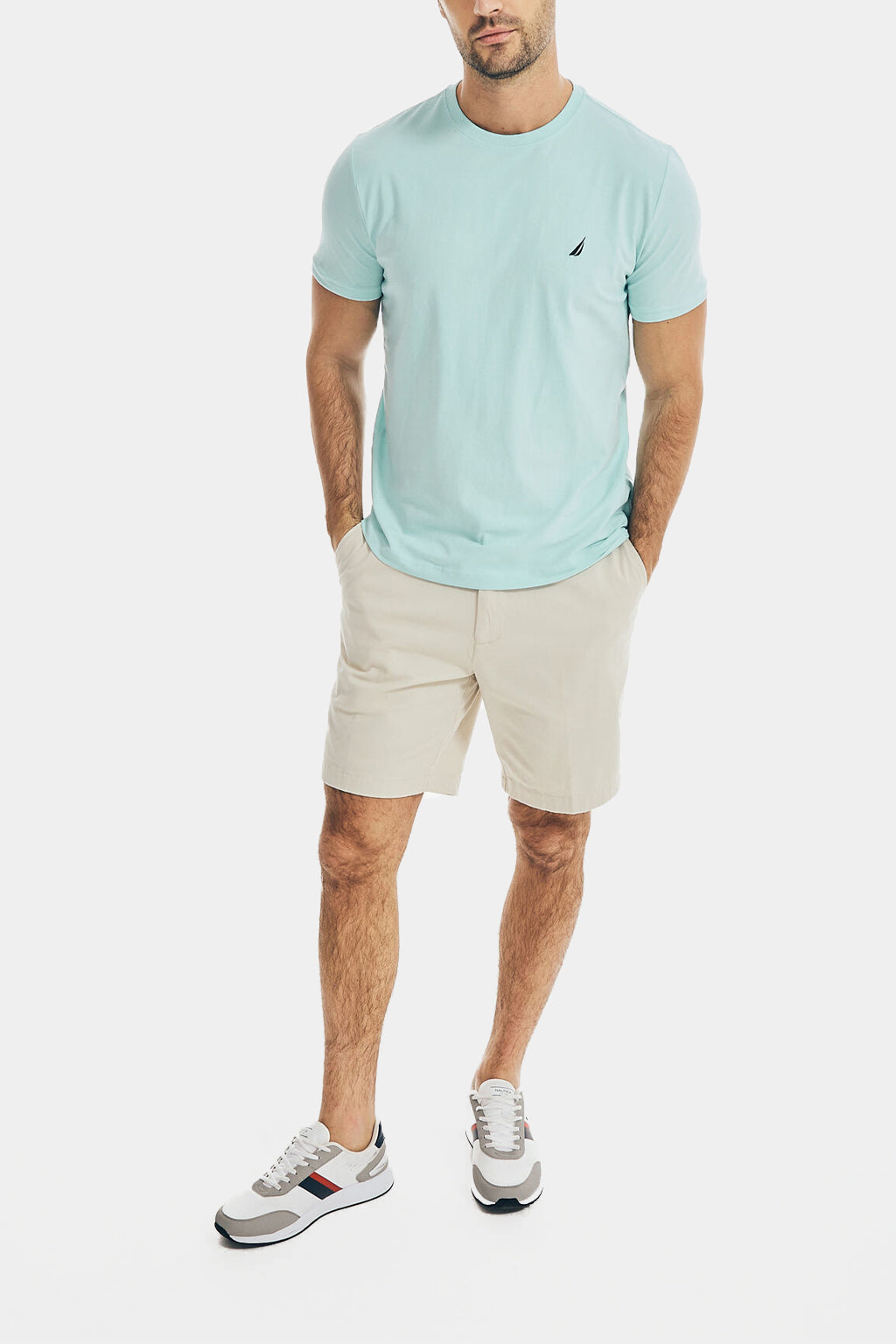 Solid Short Sleeve Round neck Tee T-Shirt