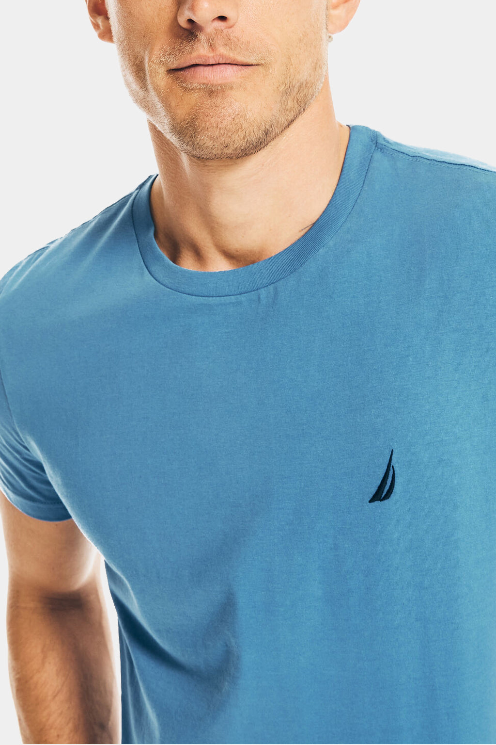Solid Short Sleeve Round neck Tee T-Shirt