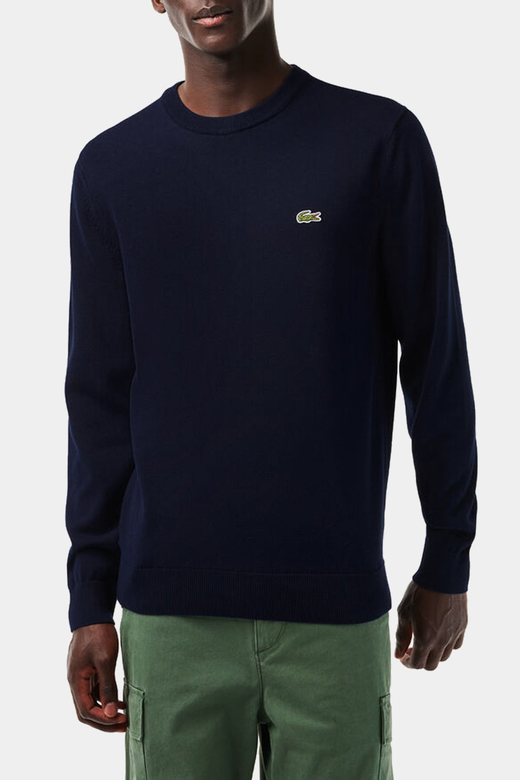 Lacoste - Organic Cotton Crew Neck Sweater