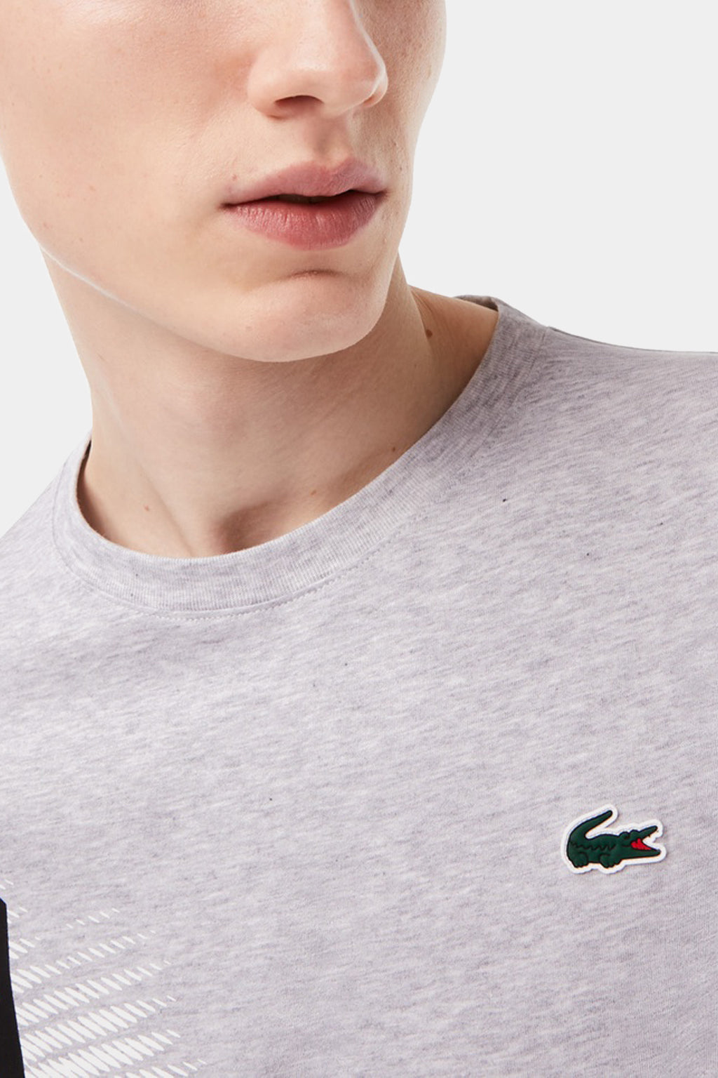 Lacoste - Men’s Lacoste Sport Regular Fit T-shirt With Contrast Branding
