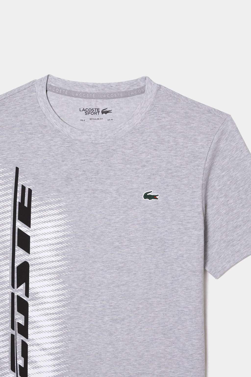 Lacoste - Men’s Lacoste Sport Regular Fit T-shirt With Contrast Branding