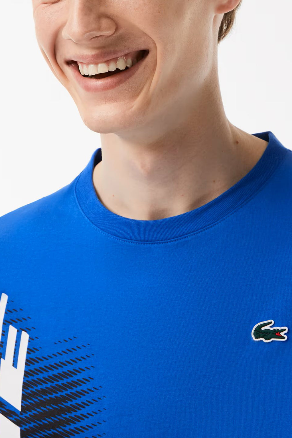 Lacoste - Men’s Lacoste Sport Regular Fit T-shirt With Contrast Branding