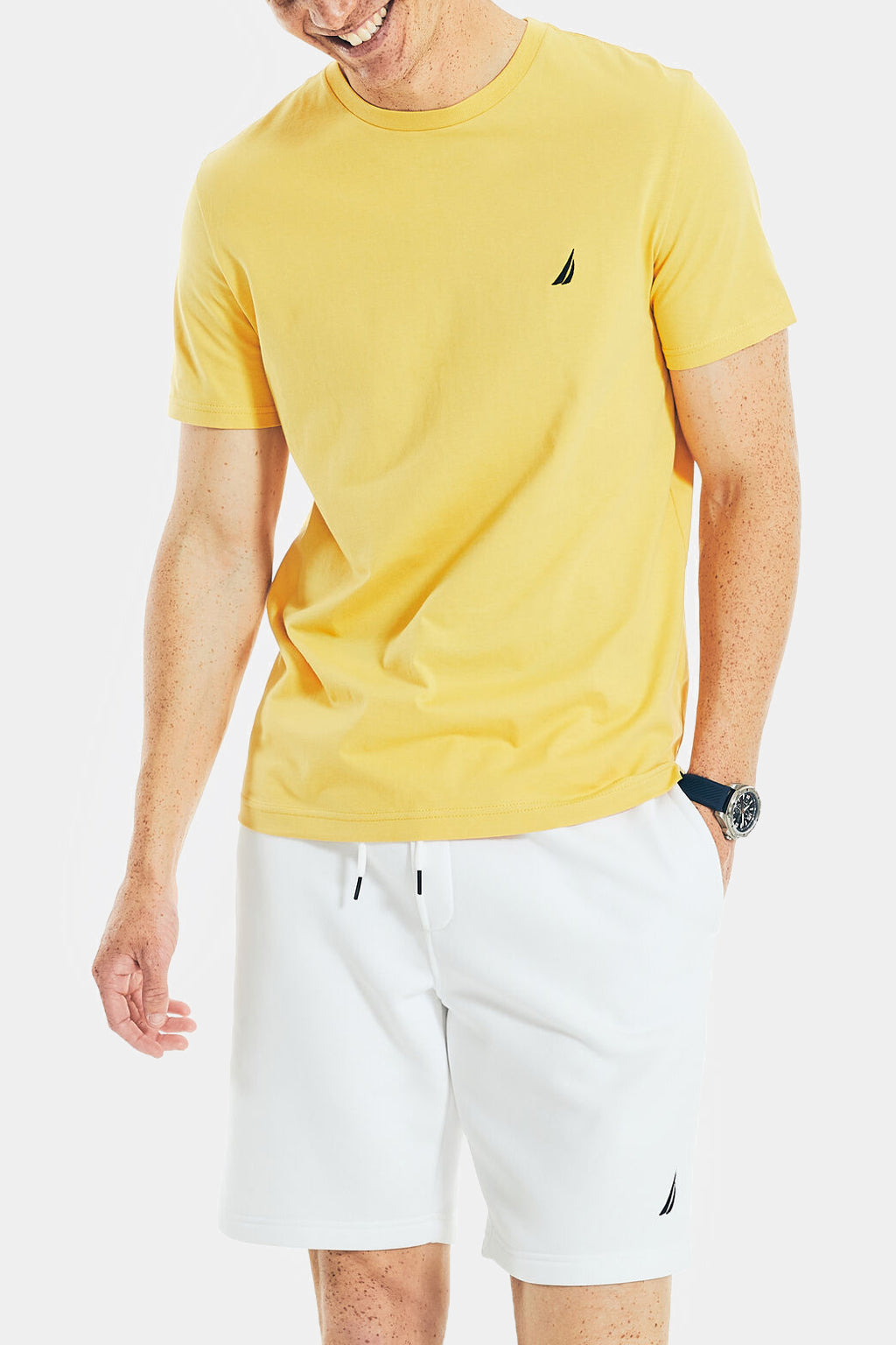Solid Short Sleeve Round neck Tee T-Shirt