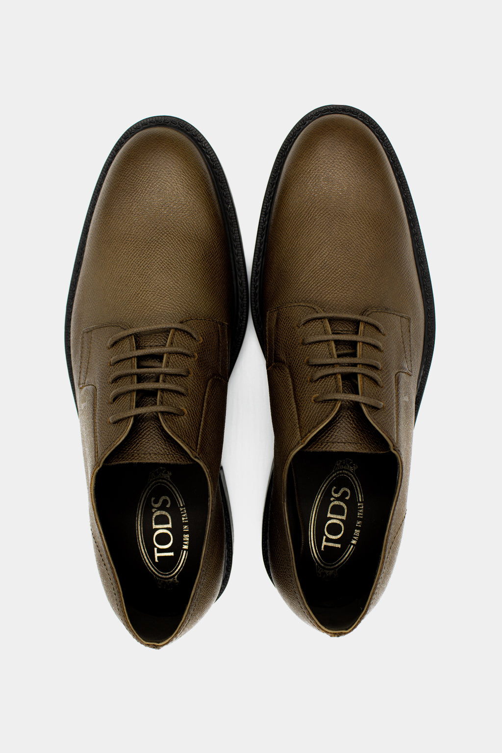 Tod's - Men's Brown Derby Fondo Gomma 45