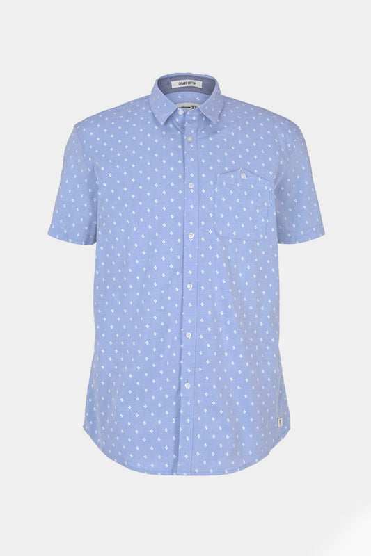 Tom Tailor - Patterned Shirt Cotton Denim