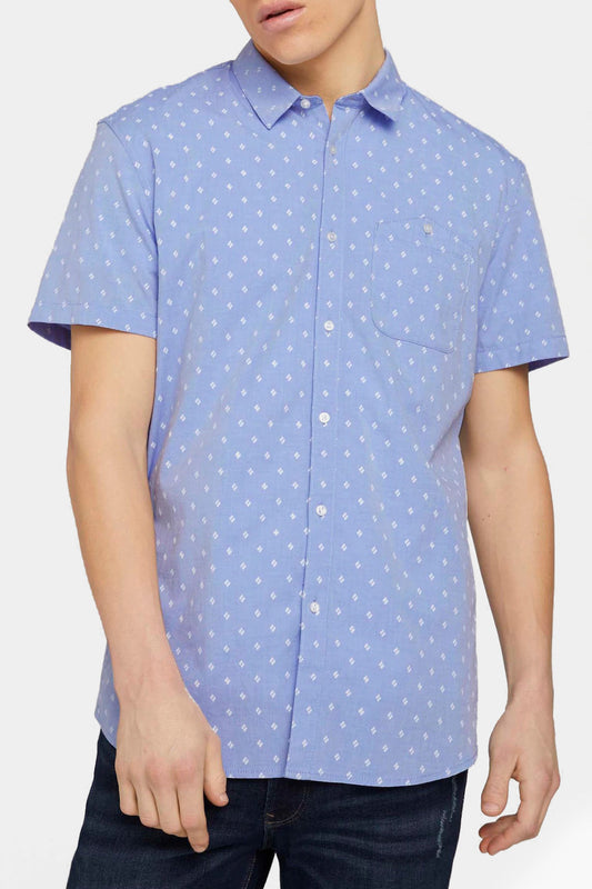 Tom Tailor - Patterned Shirt Cotton Denim