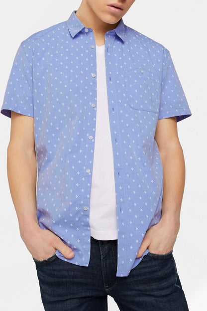 Tom Tailor - Patterned Shirt Cotton Denim
