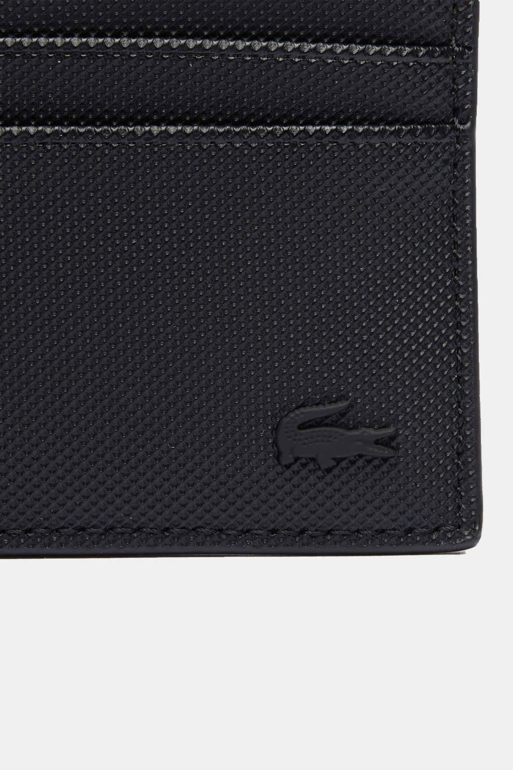 Lacoste - Classic Coated Canvas Card Holder