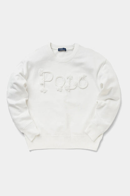 Ralph Lauren - Raised-Logo Cotton Sweatshirt