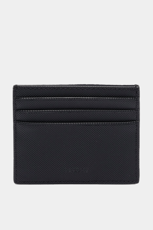 Lacoste - Classic Coated Canvas Card Holder