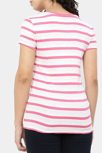 Tommy Hilfiger - Striped Henley T-Shirt