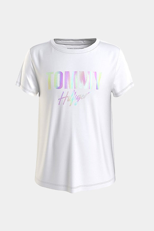 Tommy Hilfiger - Kids' Shimmer Logo T-Shirt
