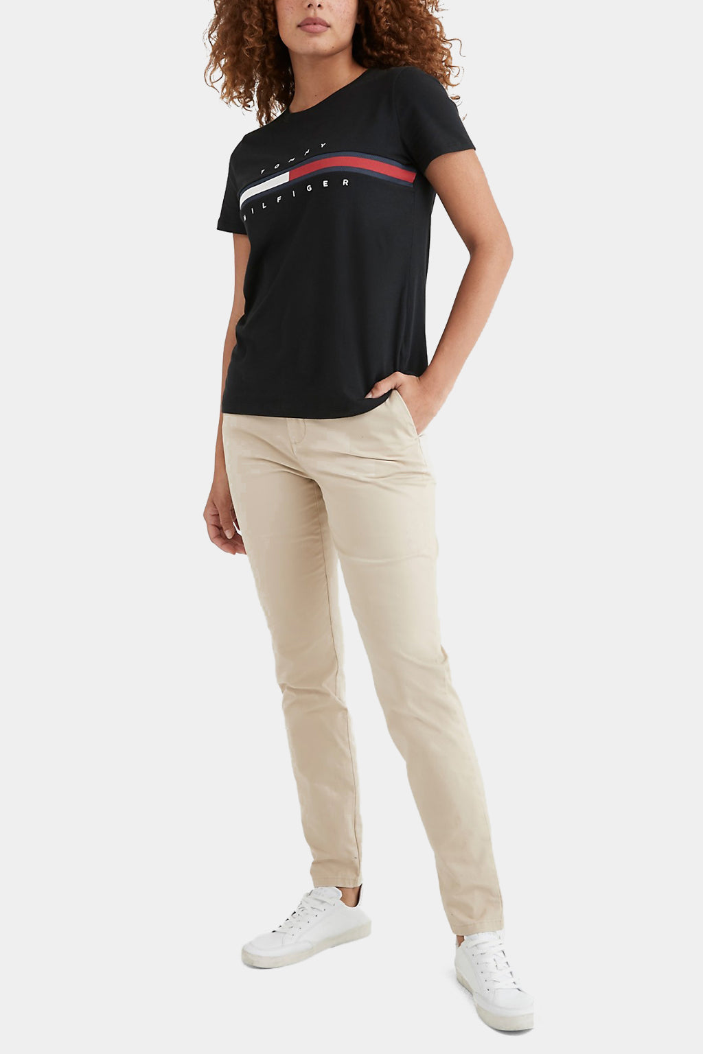 Tommy Hilfiger - Essential Flag Stripe T-Shirt