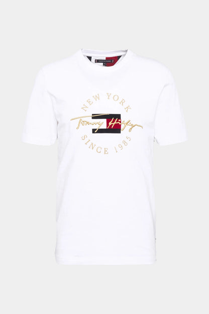 Tommy Hilfiger - T-Shirt With Label Stitching
