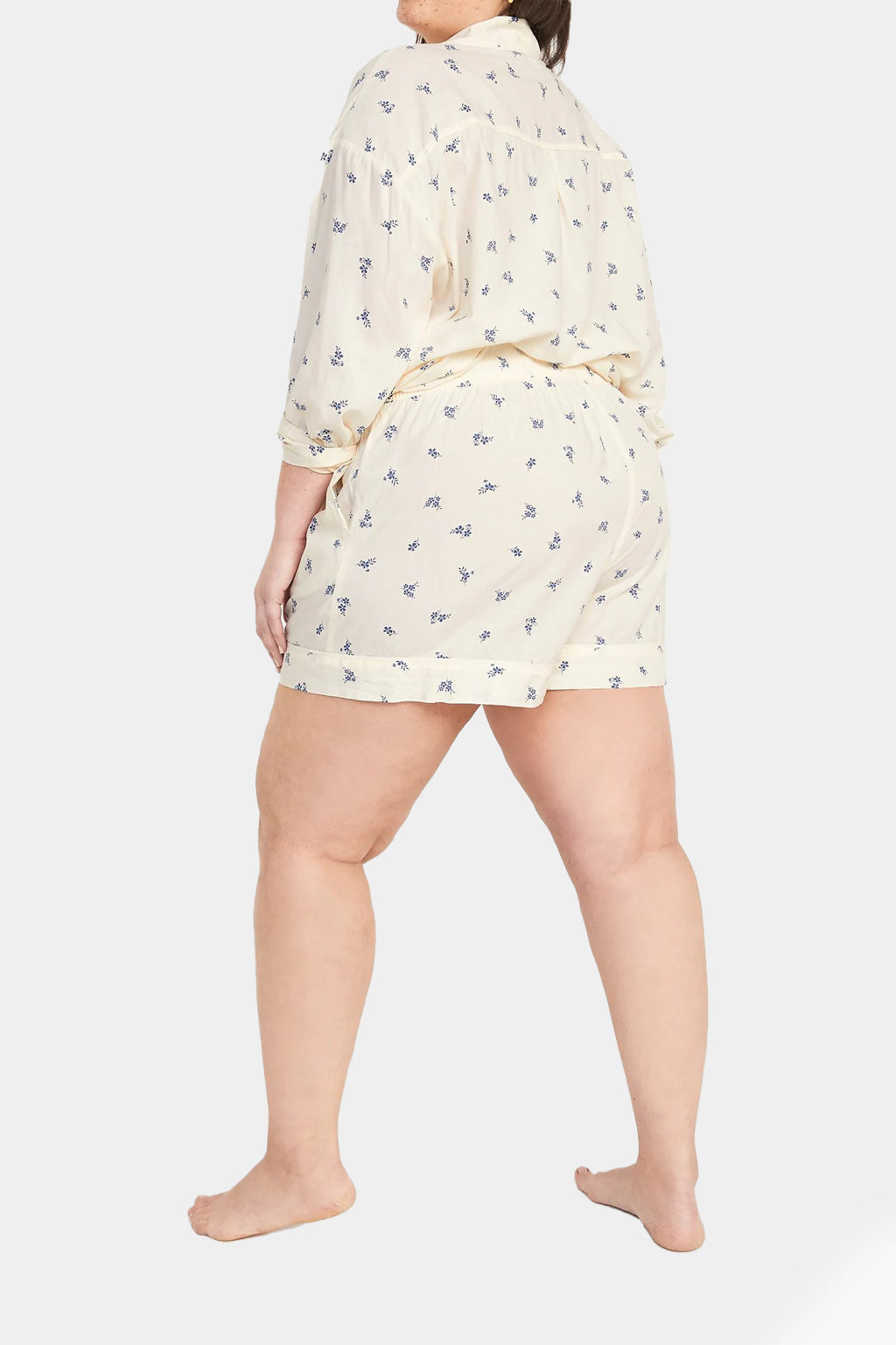 Old Navy -High-Waisted Printed Pajama Shorts for Women - 4-inch inseam