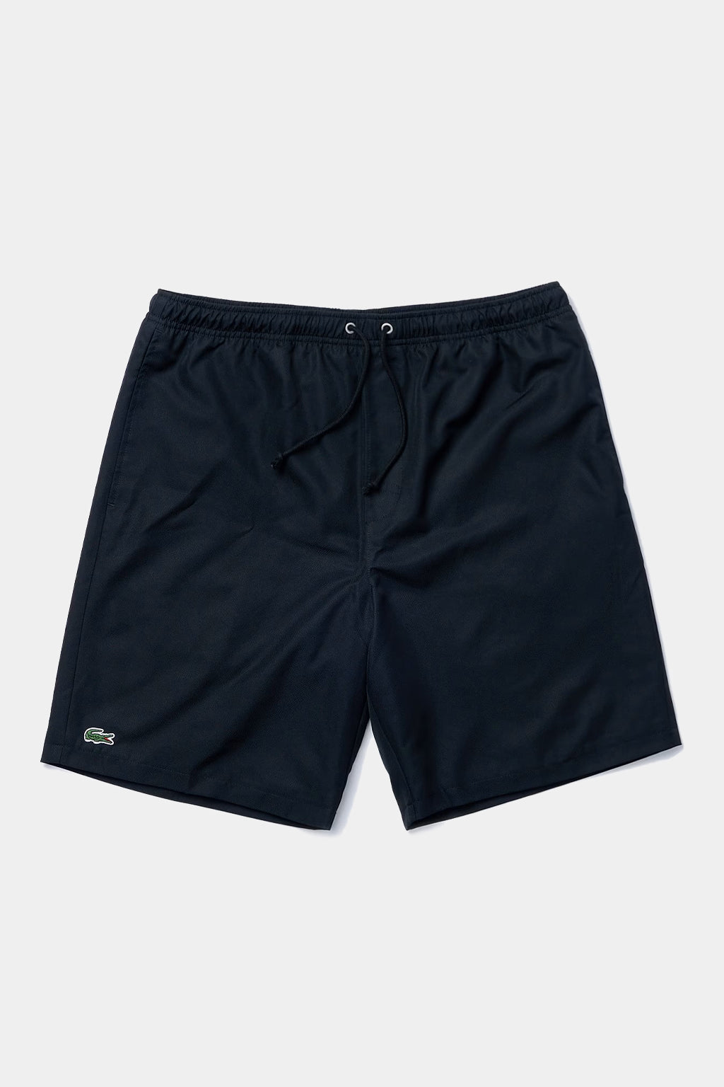 Lacoste - Sport Tennis Shorts In Solid Diamond Weave Taffeta