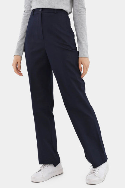 Lacoste - Chino Textured Navy Blue Pants