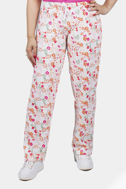 Bianco Nero Printed Pajamas Bottom