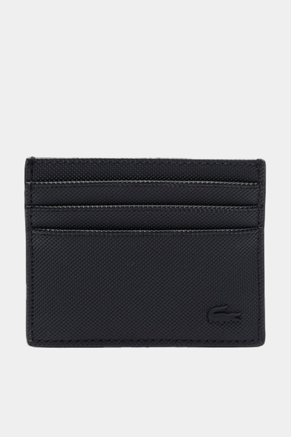 Lacoste - Classic Coated Canvas Card Holder