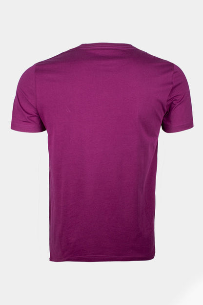 Solid Short Sleeve Round neck Tee T-Shirt