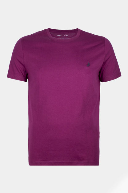 Solid Short Sleeve Round neck Tee T-Shirt
