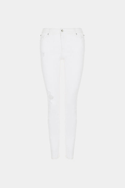 Armani Exchange Super Skinny Mid Rise Jeans