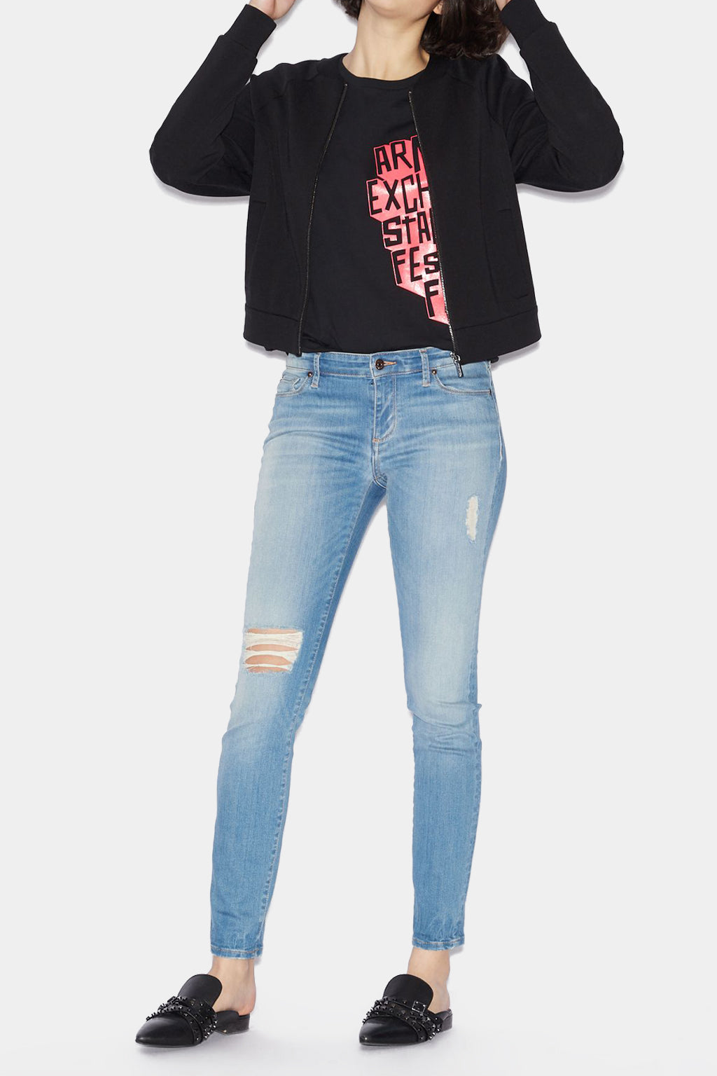 Armani Exchange Five-Pocket Jeans Eco-Friendly Denim