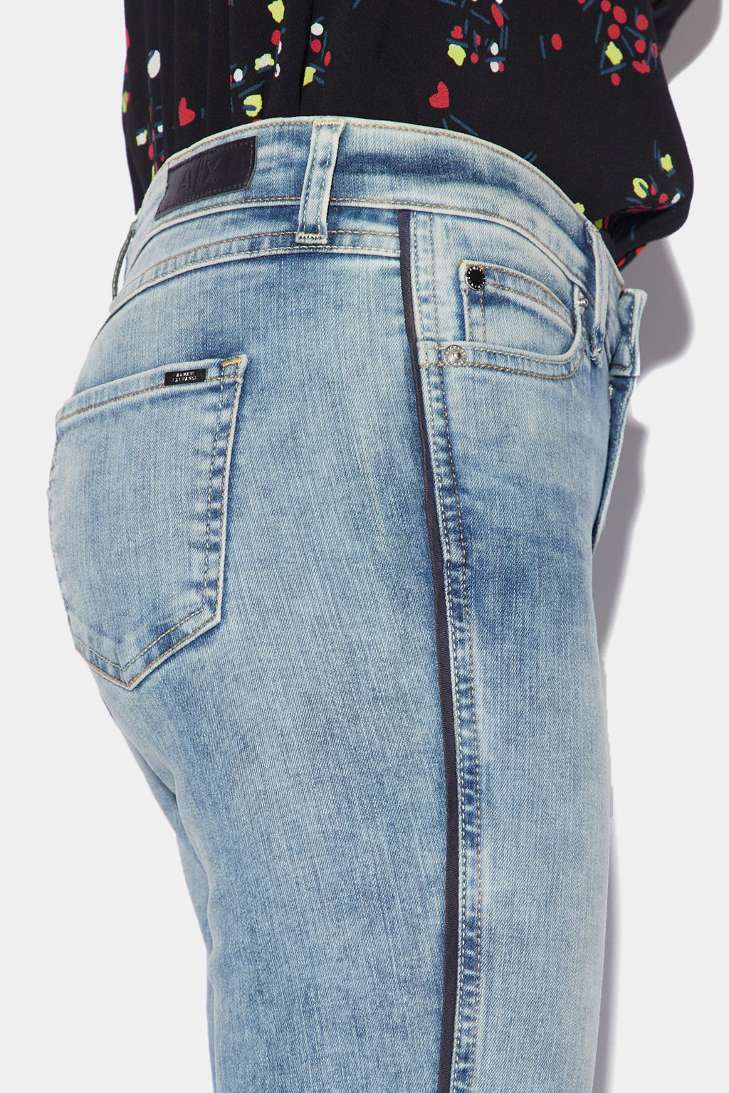 Armani Exchange Five Pockets Super Skinny Jeans
