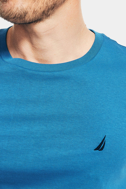Solid Short Sleeve Round neck Tee T-Shirt