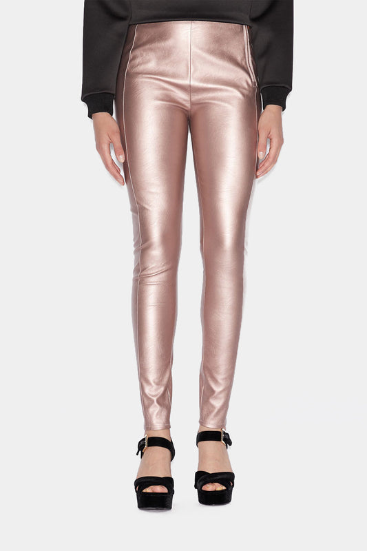 Armani Exchange Faux Leather Leggins