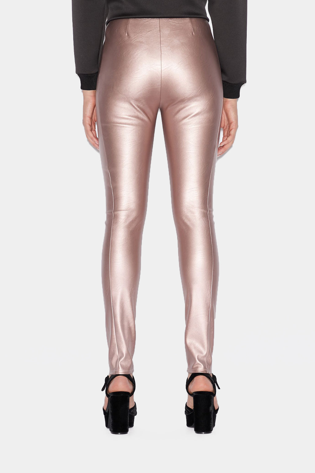 Armani Exchange Faux Leather Leggins