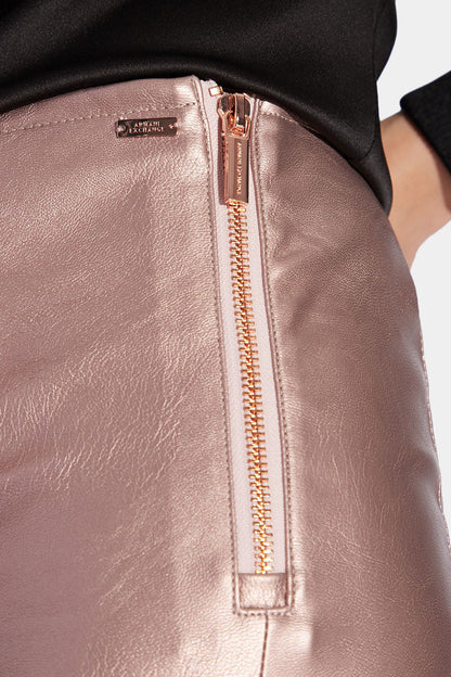 Armani Exchange Faux Leather Leggins