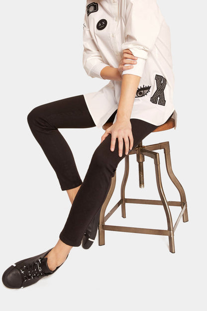 Armani Exchange Super Skinny High Rise Power Stretch Jean