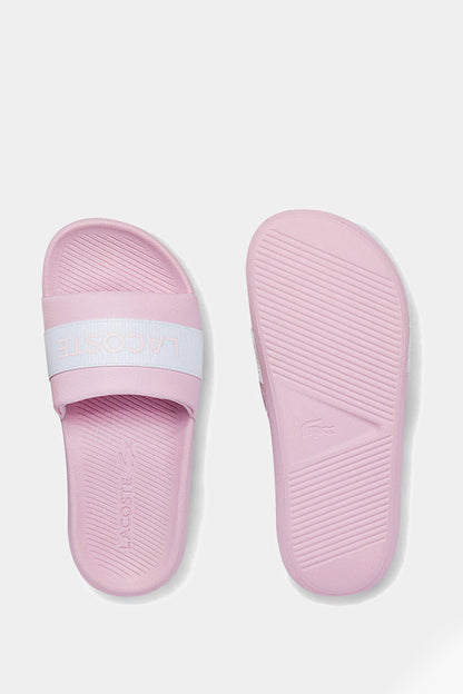 Lacoste - Croc Text Print Slides