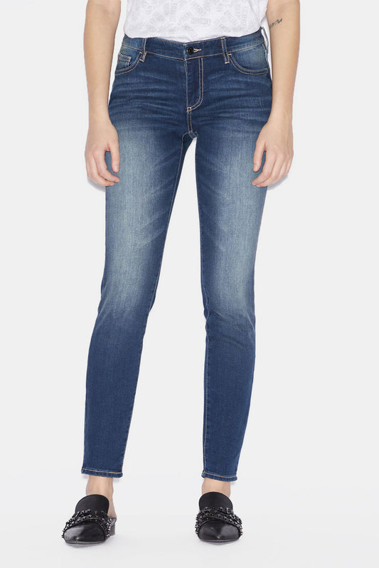 Armani Exchange Five-pockets Super Skinny Jeans