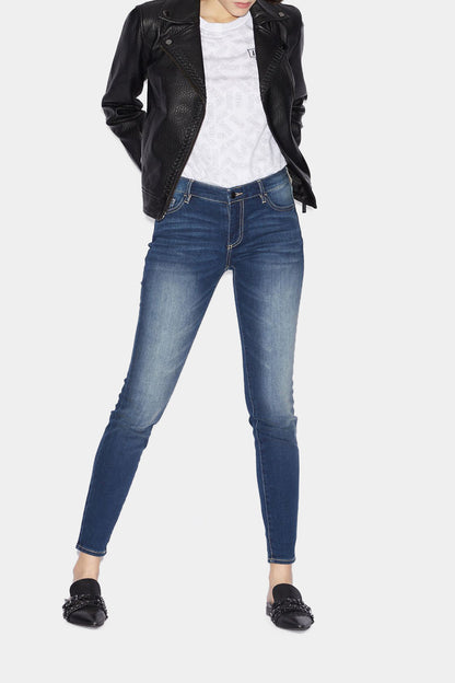 Armani Exchange Five-pockets Super Skinny Jeans