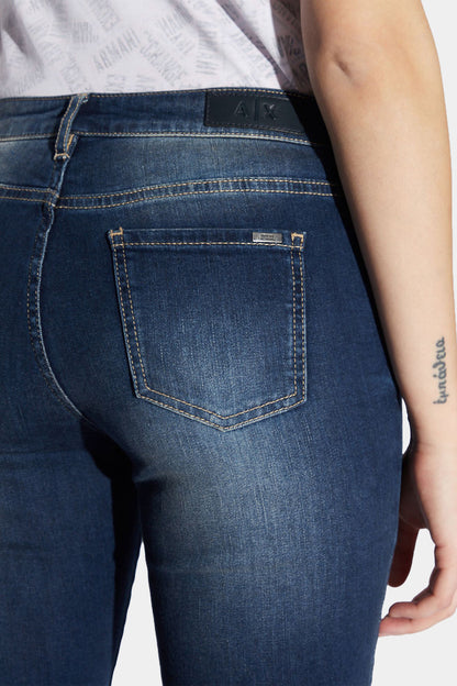Armani Exchange Five-pockets Super Skinny Jeans