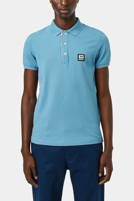 Diesel - T-Harry Regular Fit Men Blue Polo