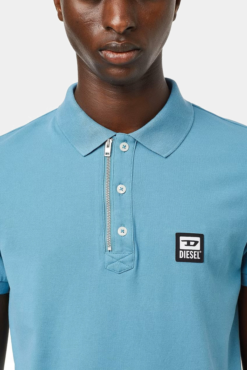 Diesel - T-Harry Regular Fit Men Blue Polo