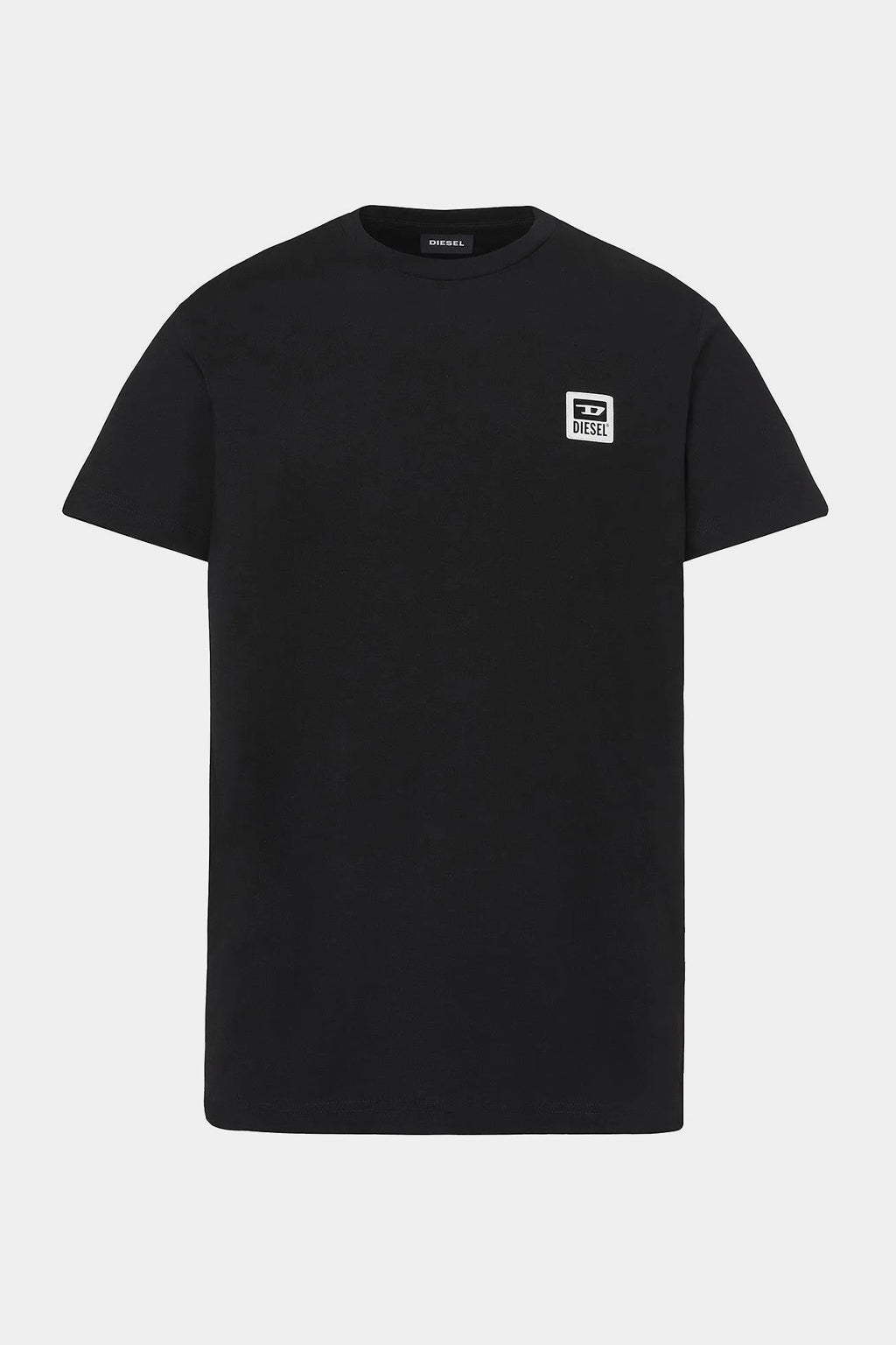 Diesel - T-diegos-k30 White T-shirt With D Logo Patch
