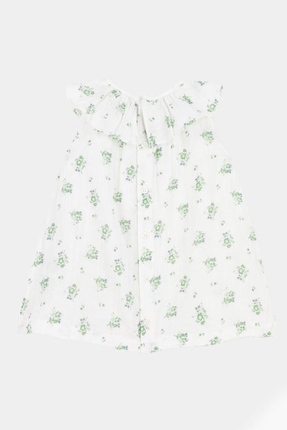 Petit Bateau - Printed Short Sleeve Dress