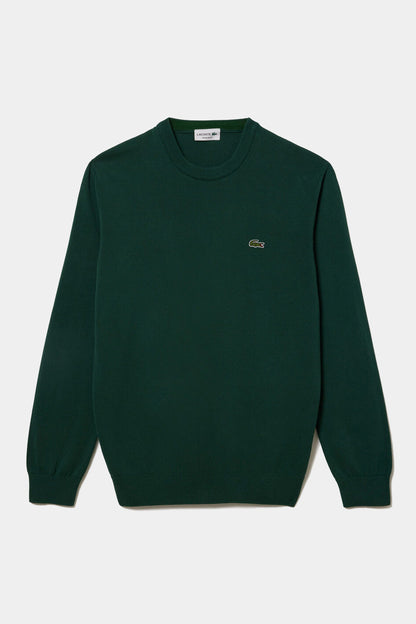 Lacoste - Organic Cotton Crew Neck Sweater