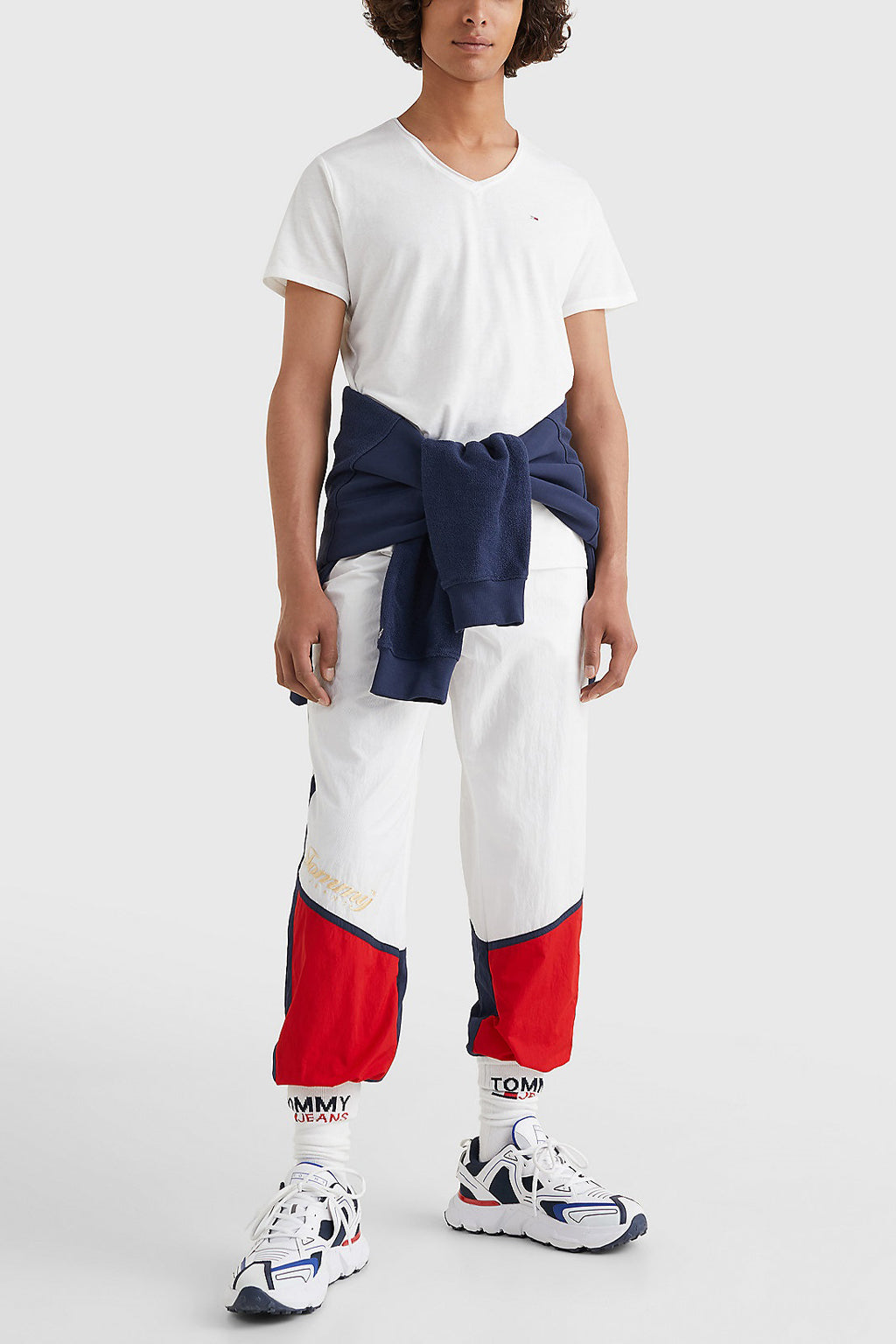 Tommy Jeans - Slim Fit V-neck T-shirt