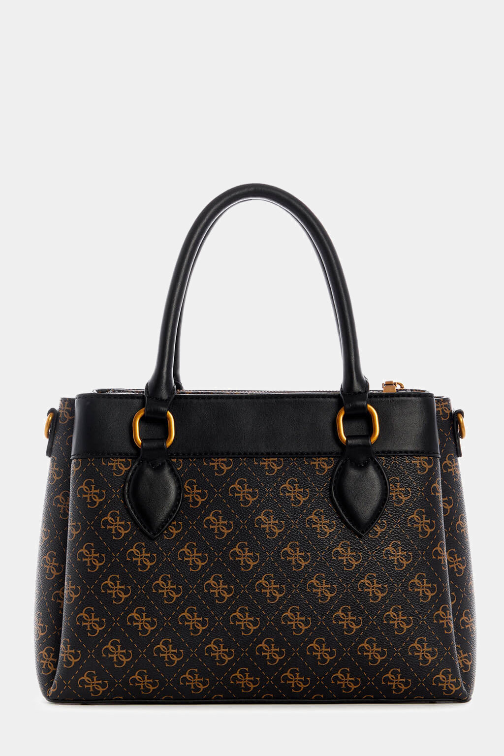 Guess Brown Kasinta 3 Compartment Satchel